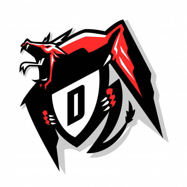 626x626 Esports Dragon Logo Vector Premium Download