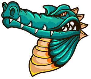 Dragon Mascot Logo Vector 300x263 Dragon Mascot Logo Vector