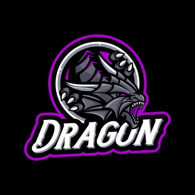 Dragon Mascot In Dark Background Vector Premium Download 626x626 Dragon Mascot In Dark Background Vector Premium Download