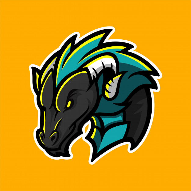Dragon Mascot Logo Template Vector Premium Download 626x626 Dragon Mascot Logo Template Vector Premium Download