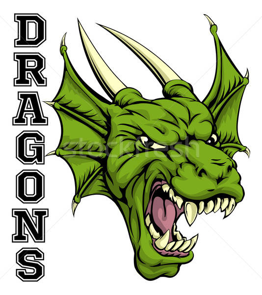 Dragons Mascot Vector Illustration Christos Georghiou 534x600 Dragons Mascot Vector Illustration Christos Georghiou