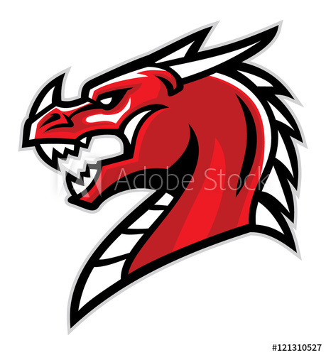 Dragon Head Mascot 459x500 Dragon Head Mascot