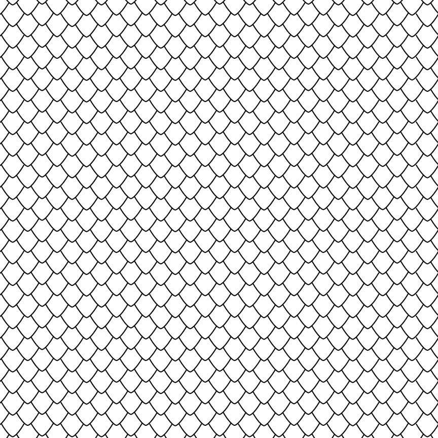 864x864 Scale Pattern Large Scales Inlay Paper Stencil Dragon Scale