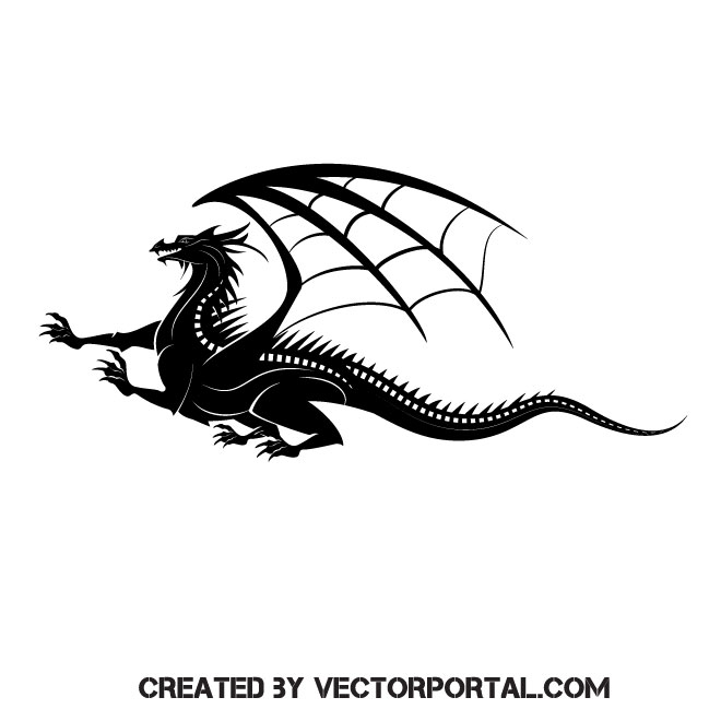 660x660 Dragon Silhouette