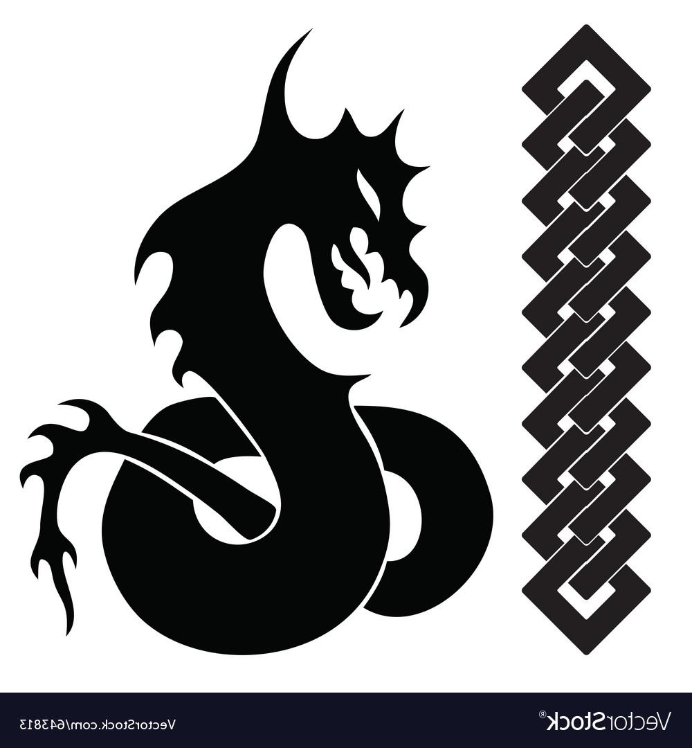 Download Dragon Silhouette Vector at Vectorified.com | Collection ...