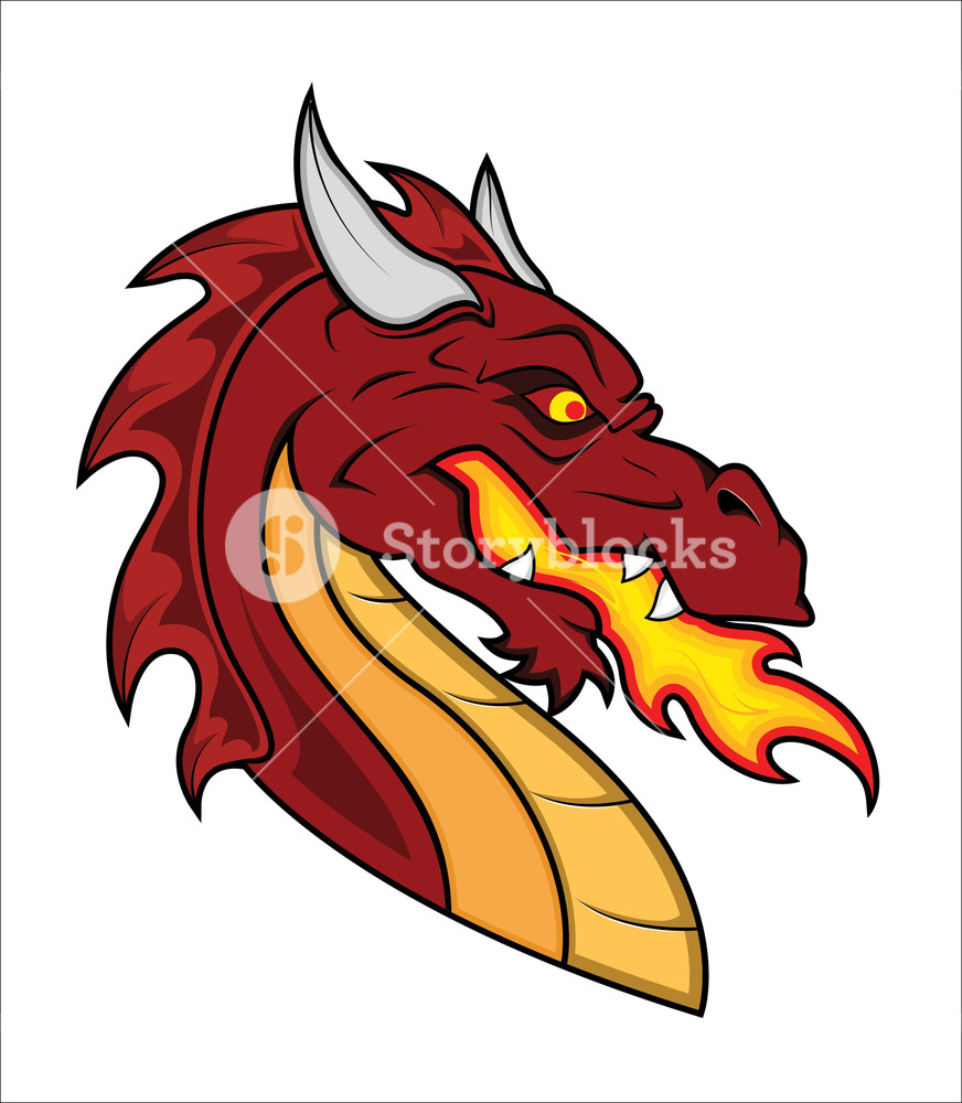 Dragon Vector Mascot Royalty Free Stock Image 872x1000 Dragon Vector Mascot Royalty Free Stock Image