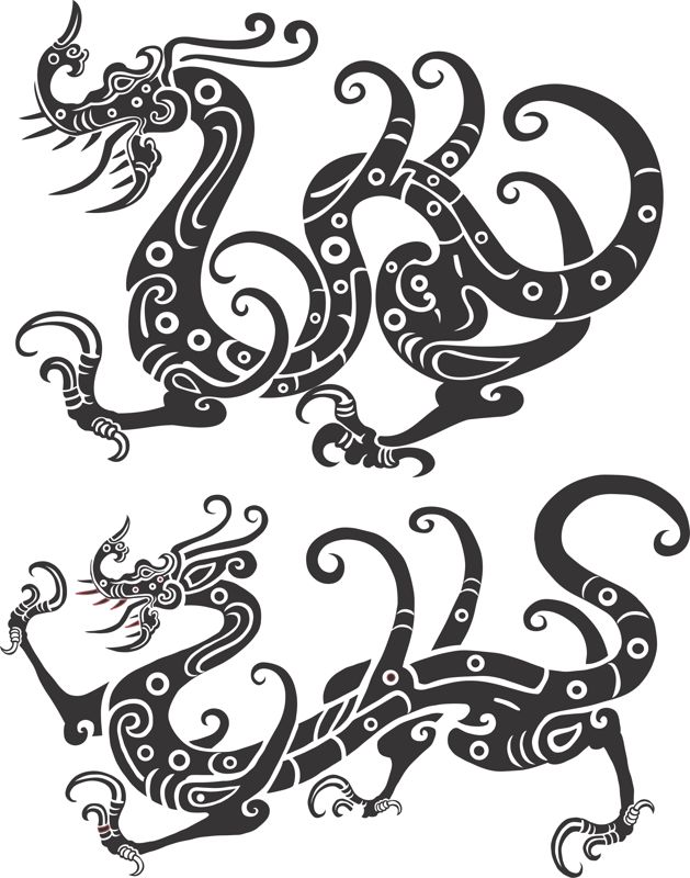Chinese New Year Golden Dragon Vector Free Vector Cdr Download 629x800 Chinese New Year Golden Dragon Vector Free Vector Cdr Download