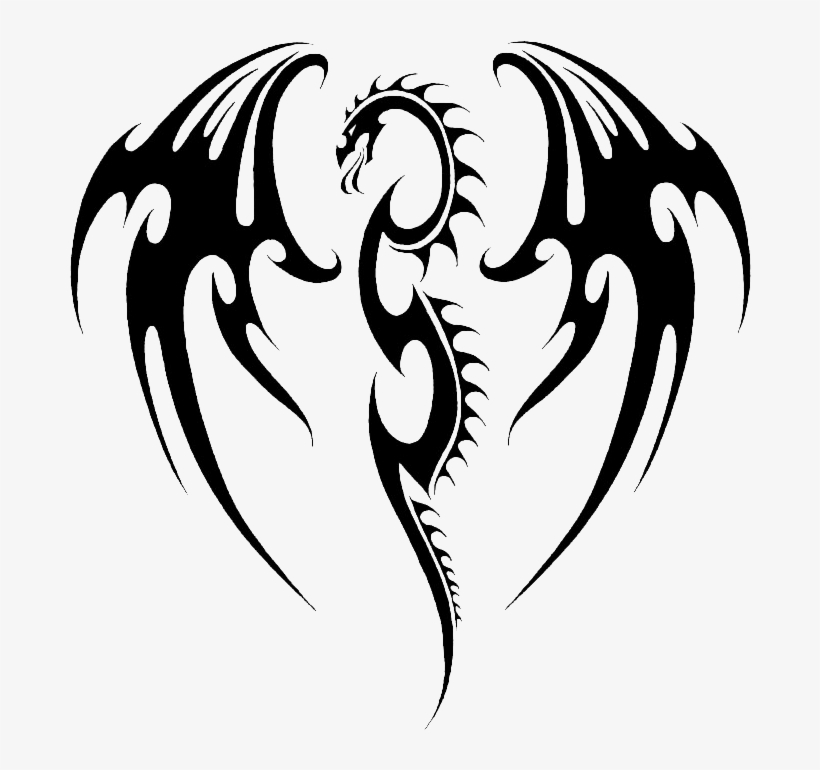 820x770 Dragon Vector Art