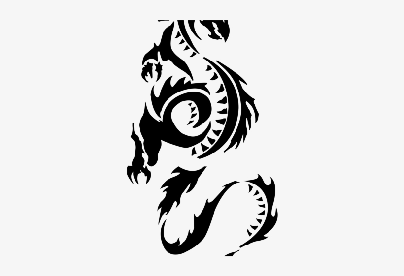 820x561 Dragon Vector Art