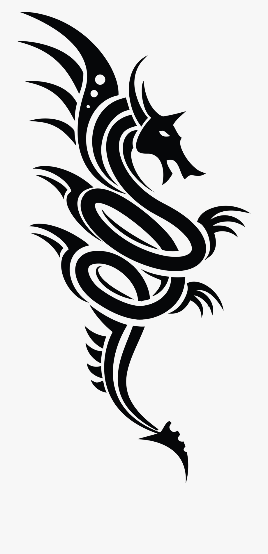 920x1903 Dragon Vector Png