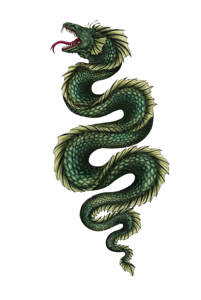 687x1024 Midgard Serpent Chinese Dragon Vector Jxfrmungandr Odin Vector