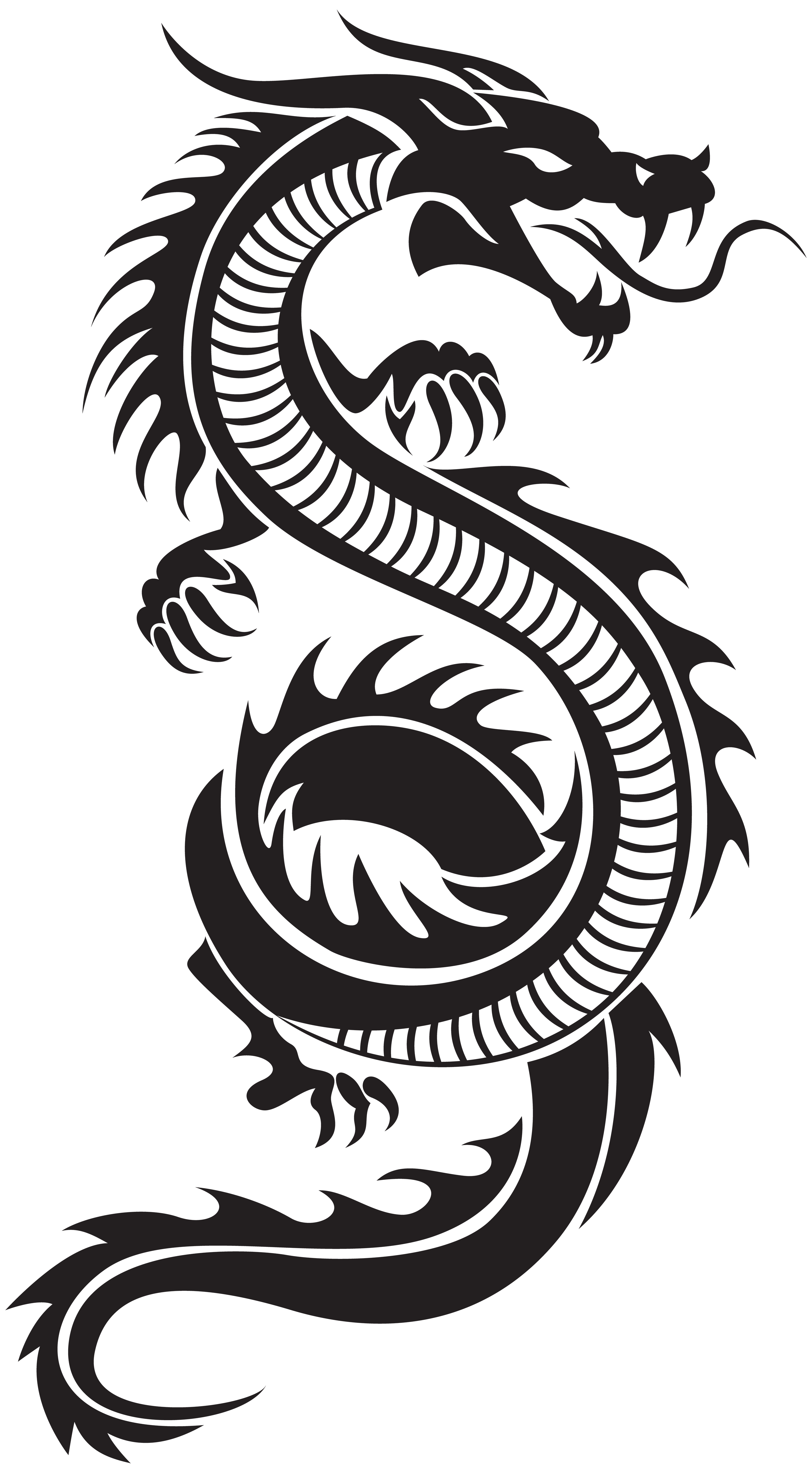 3308x6000 Chinese Dragon Vector Png Images In Collection