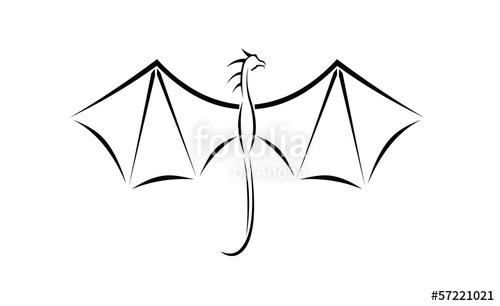 500x306 Litle Dragon Wings Stock Image And Royalty Free Vector