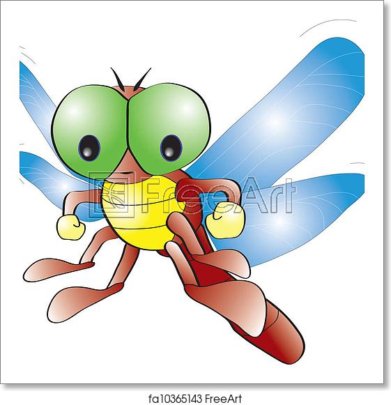 561x581 Free Art Print Of Dragonfly Vector A Red Dragonfly Vector