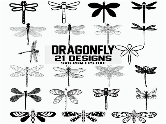 570x428 Dragonfly Dragonfly Clipart Insect Dragonfly Etsy