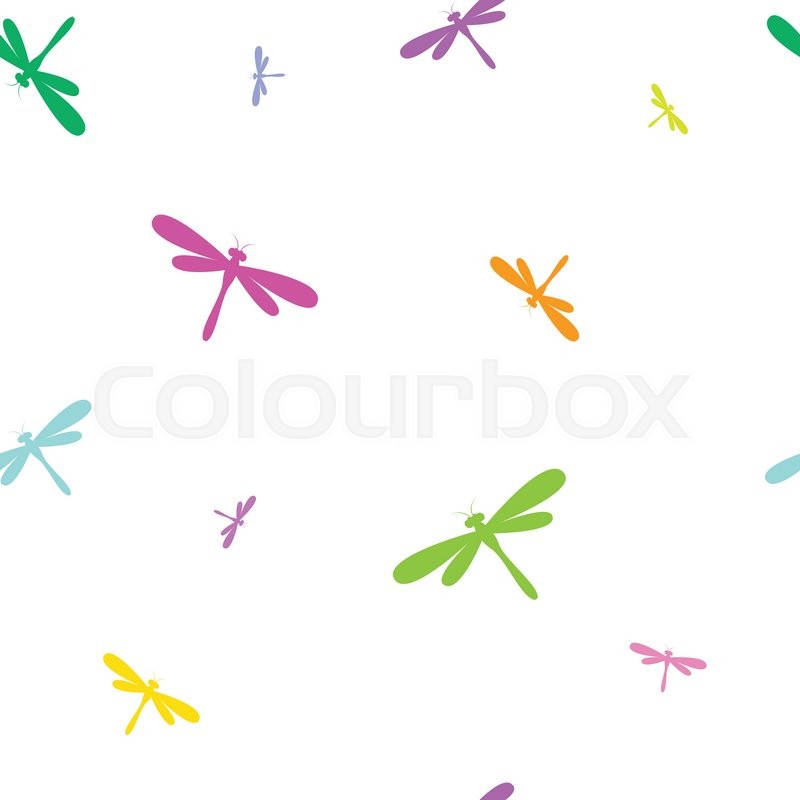 800x800 Dragonfly Vector Art Background Design Stock Vector Colourbox