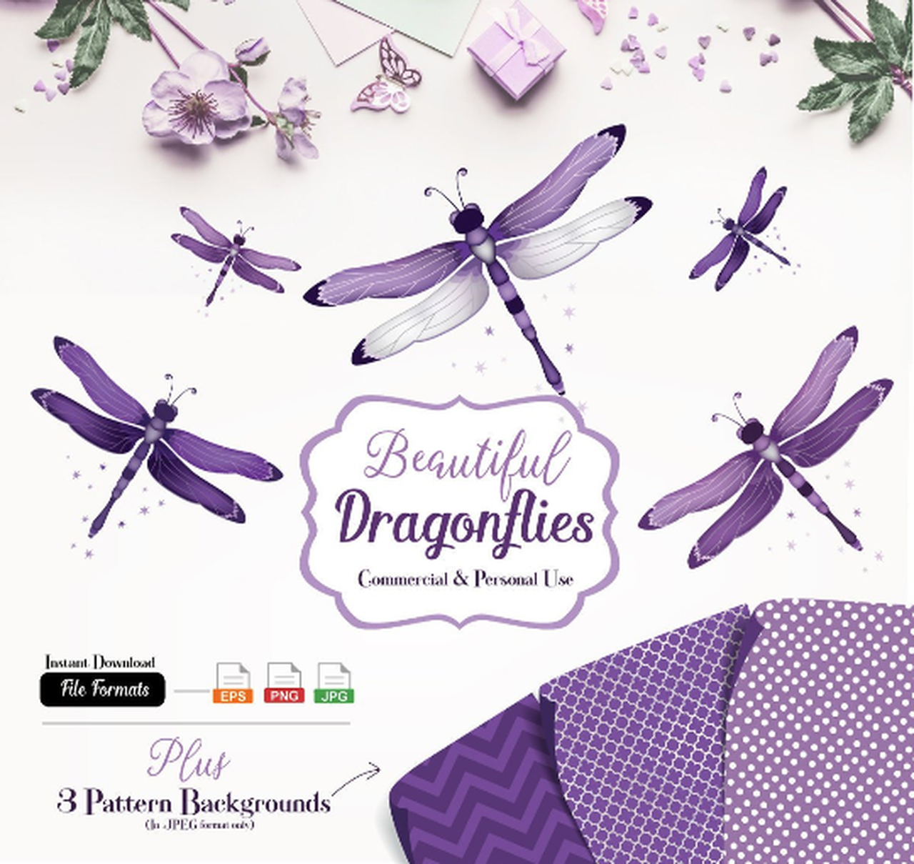 1280x1209 Purple Gray Dragonfly Clip Art, Vector Illustrated Dragonflies