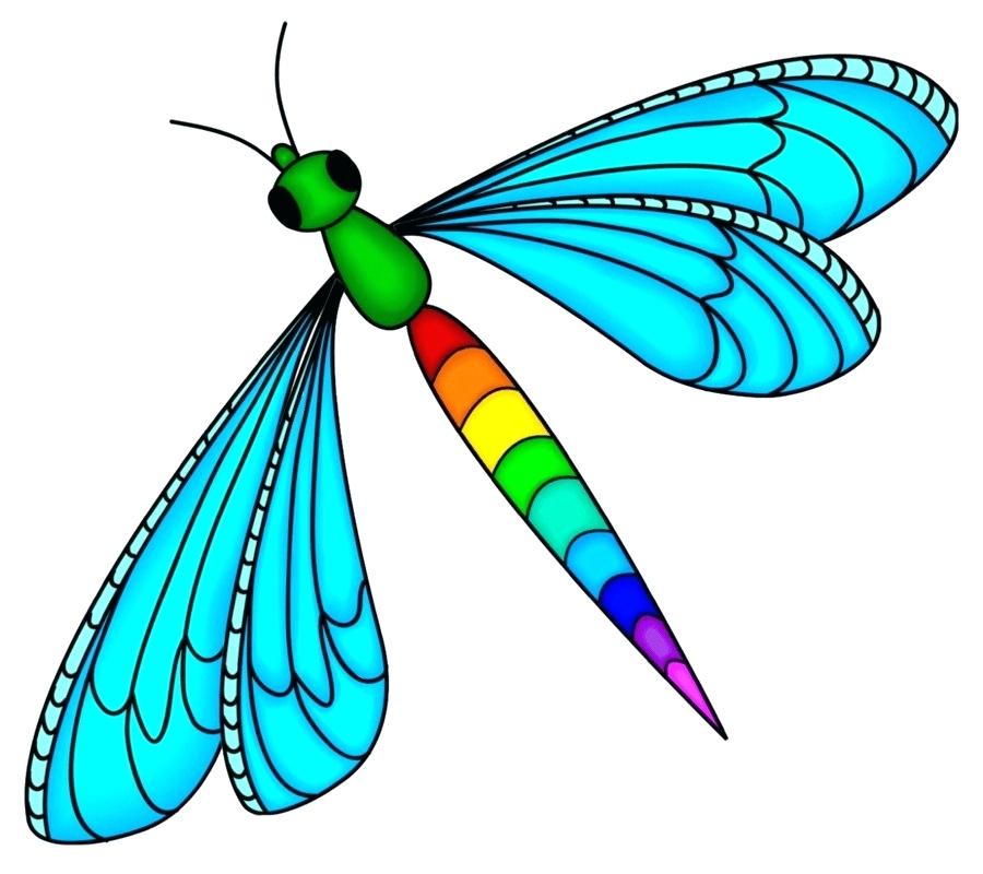 900x800 Free Dragonfly Clipart