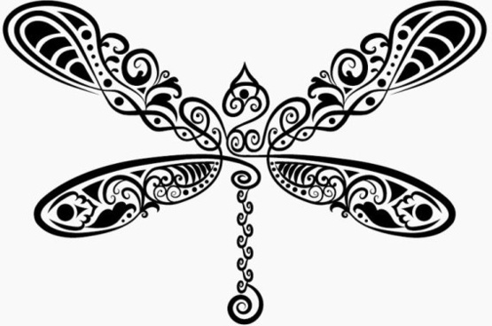 555x368 Dragonfly Free Vector Download