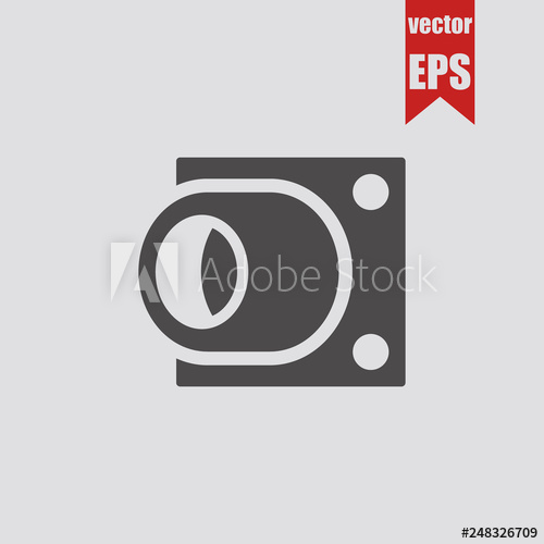 500x500 Drain System Icon Vector Illustration