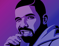 202x158 Drake Vector Portrait On Behance