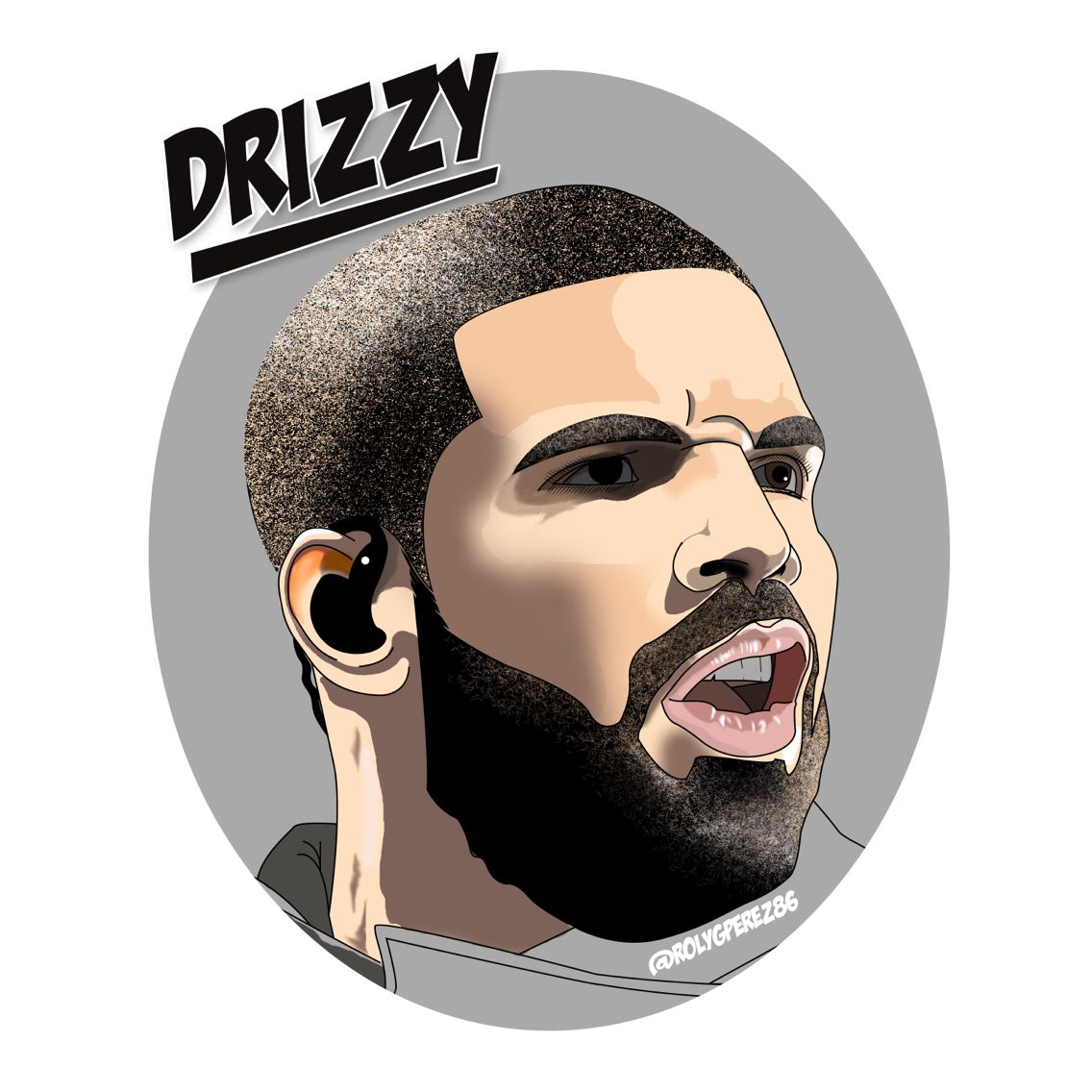 1136x1136 Drizzy Drake Vector Art My Work Art, Vector Art, Drawings