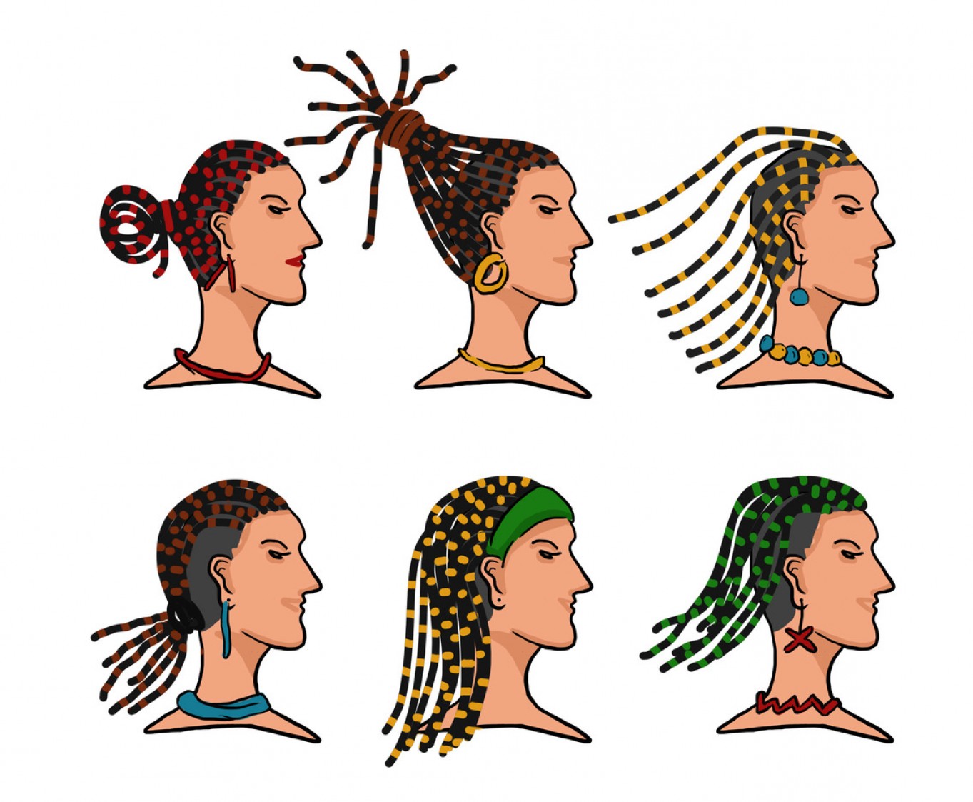 Dreadlocks Vector at Vectorified.com | Collection of Dreadlocks Vector ...