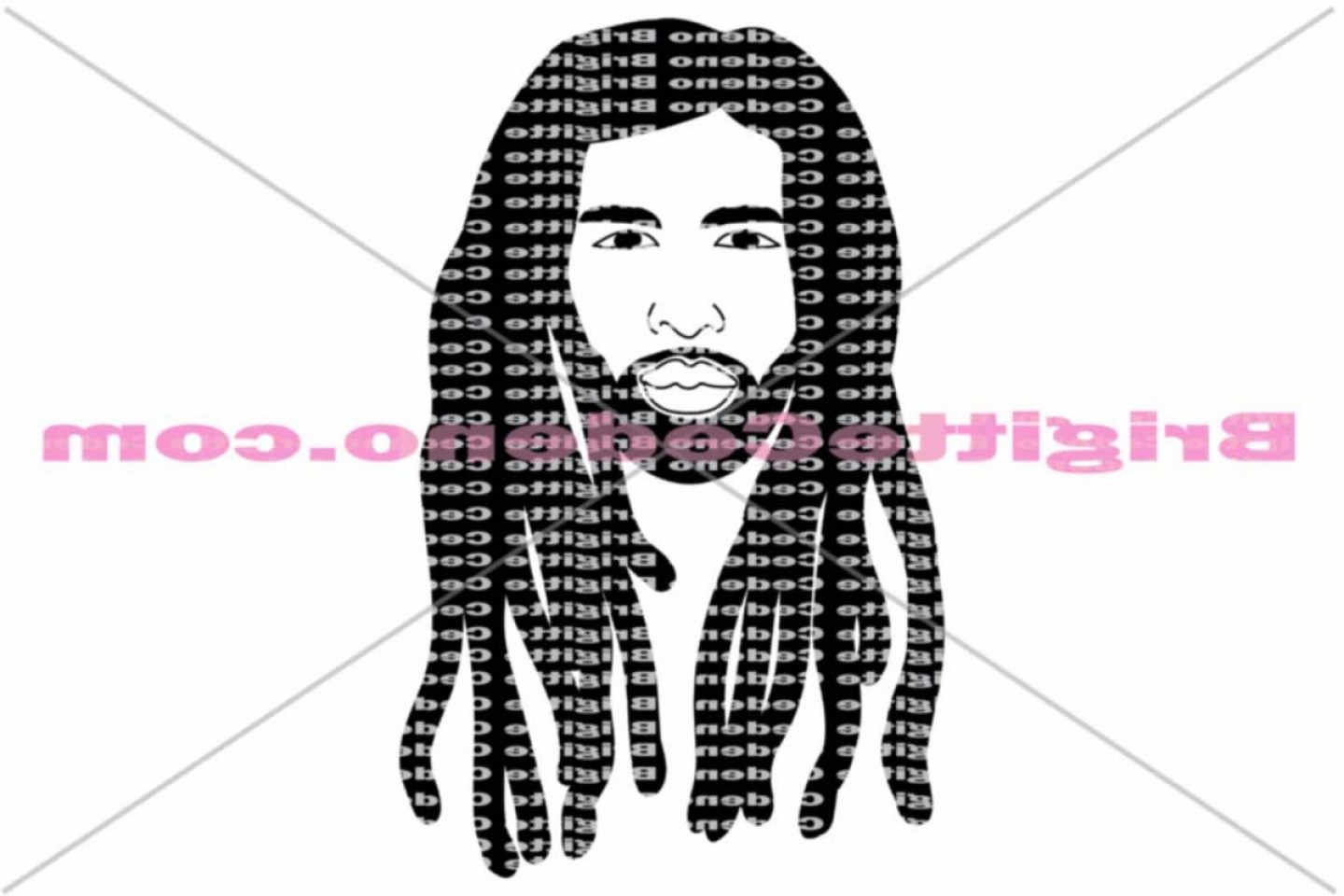 1440x960 Vector Man With Dreadlocks Hoodamath