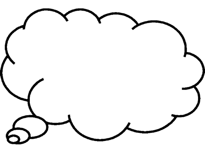 700x525 Dream Bubble Png Vector, Clipart