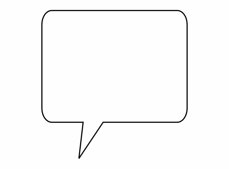 920x679 Square Speech Bubble Png