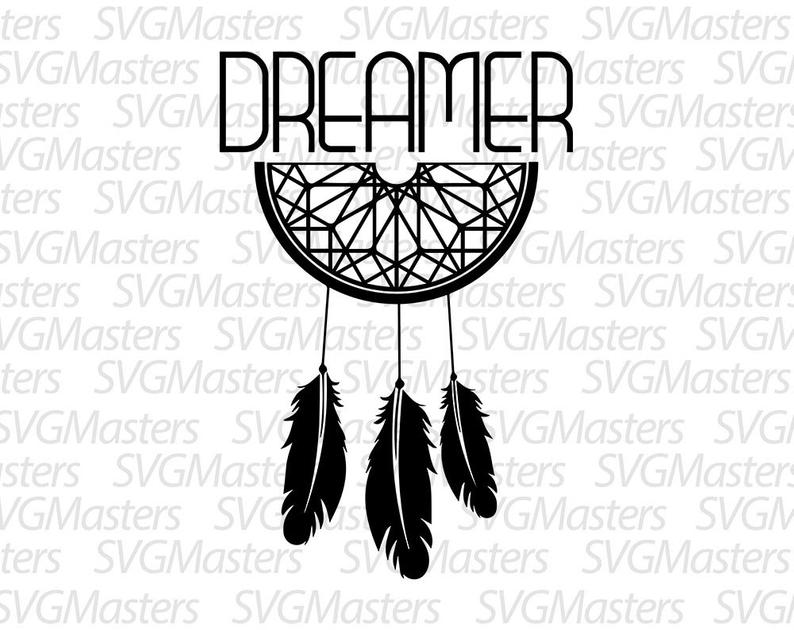 794x630 Dreamer Dream Catcher Vector Digital Clipart Etsy