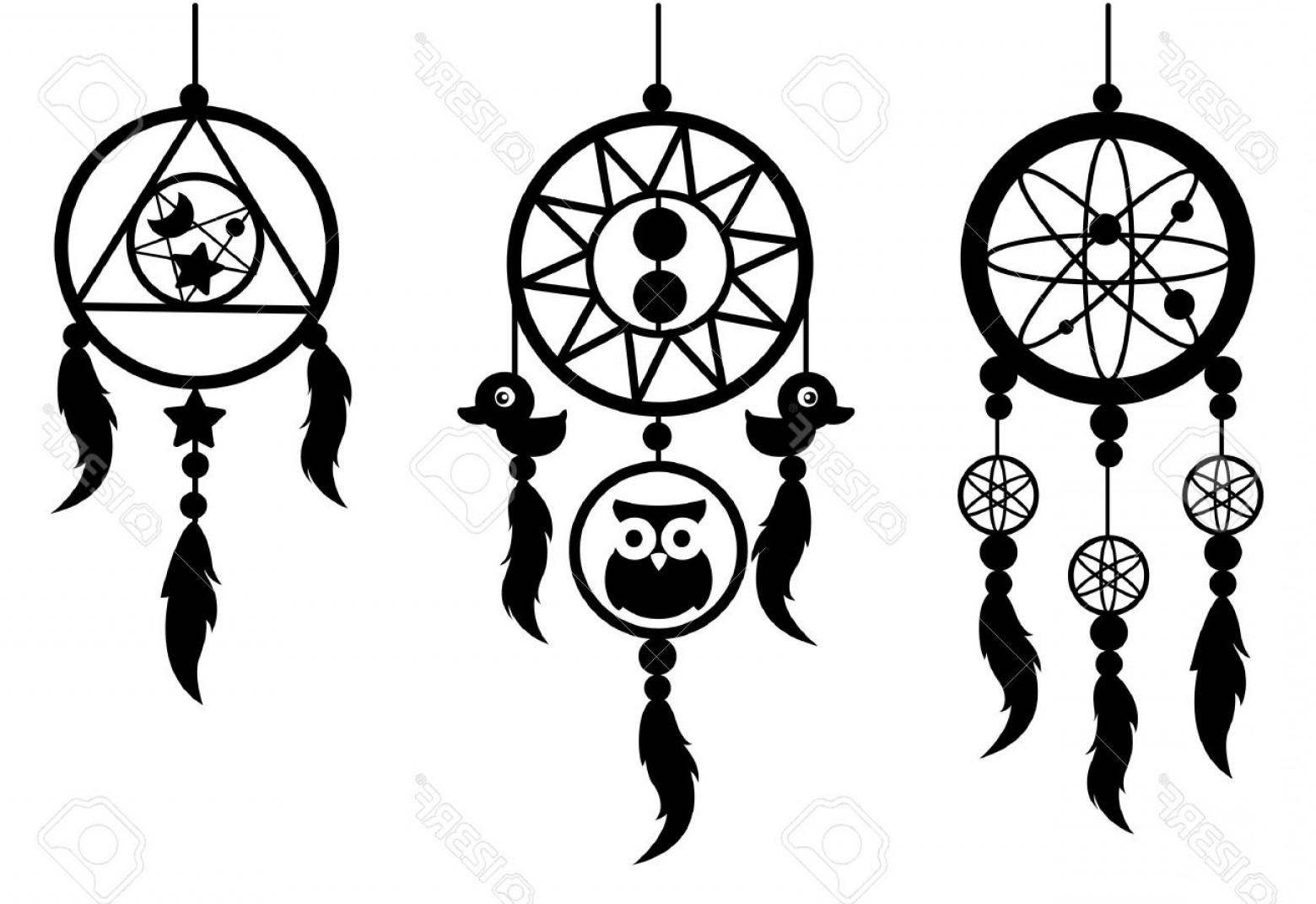 1560x1072 Photostock Vector Illustration Of Indian Dream Catcher Vector