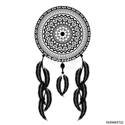 500x500 Dream Catcher Vector Illustration Stock Image And Royalty Free
