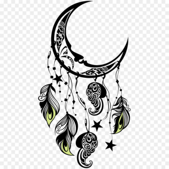 350x350 Dreamcatcher Vector Graphics Drawing Decal Illustration