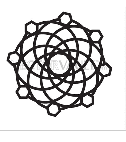 442x500 Buy Vector Dreamcatcher Logo Royalty Free Illustration