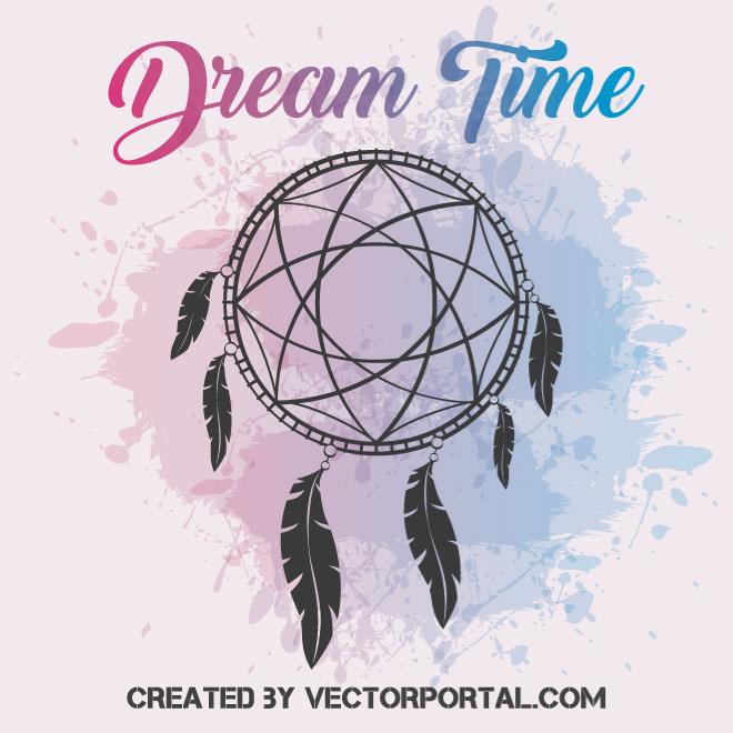 Dream Catcher Vector Image 660x660 Dream Catcher Vector Image