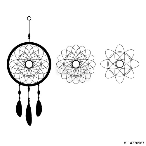A Dreamcatcher, Vector Graphic Stock Image And Royalty Free 500x500 A Dreamcatcher, Vector Graphic Stock Image And Royalty Free