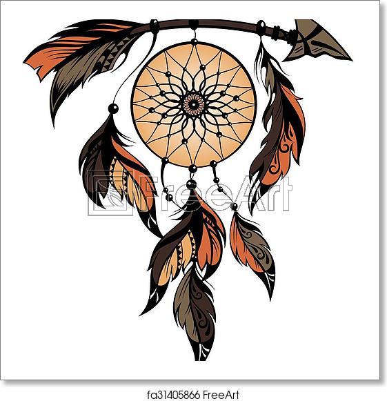 Free Art Print Of Dream Catcher Vector Illustration Of Dream 561x581 Free Art Print Of Dream Catcher Vector Illustration Of Dream