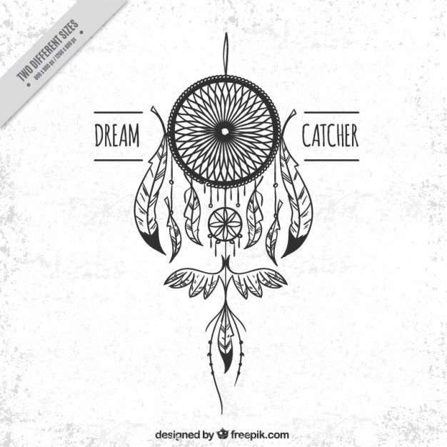 White Background With Hand Drawn Dreamcatcher Vector Free Download 626x626 White Background With Hand Drawn Dreamcatcher Vector Free Download