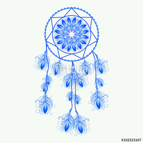 Dream Catcher, Vector Illustration Stock Image And Royalty Free 500x500 Dream Catcher, Vector Illustration Stock Image And Royalty Free