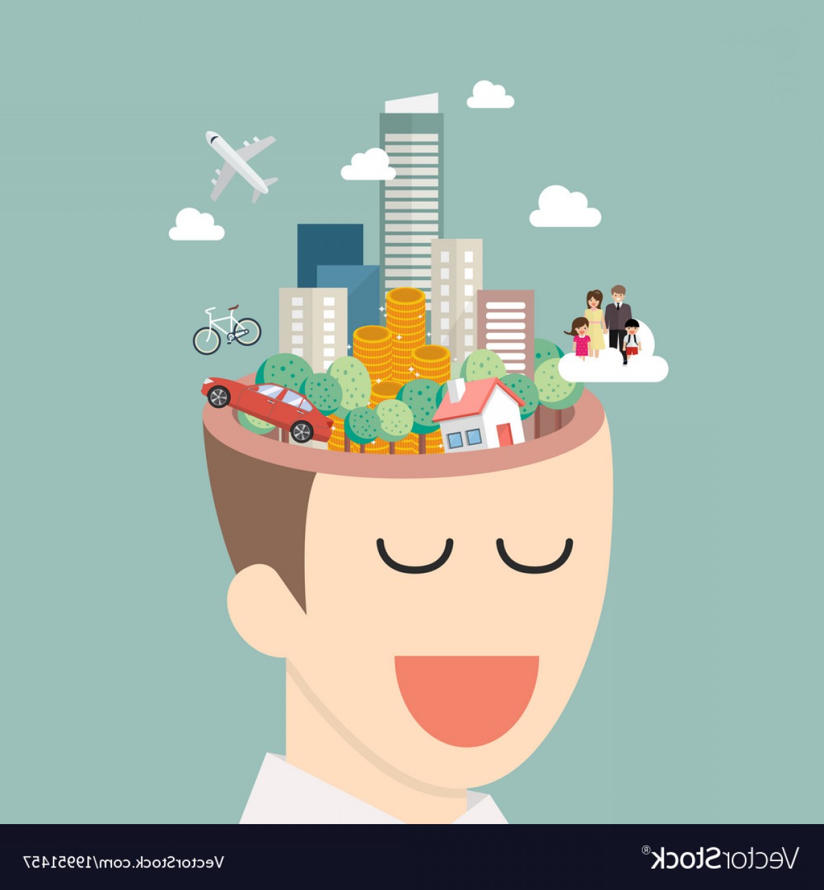 1200x1296 Head Full Of Dreams Vector Soidergi