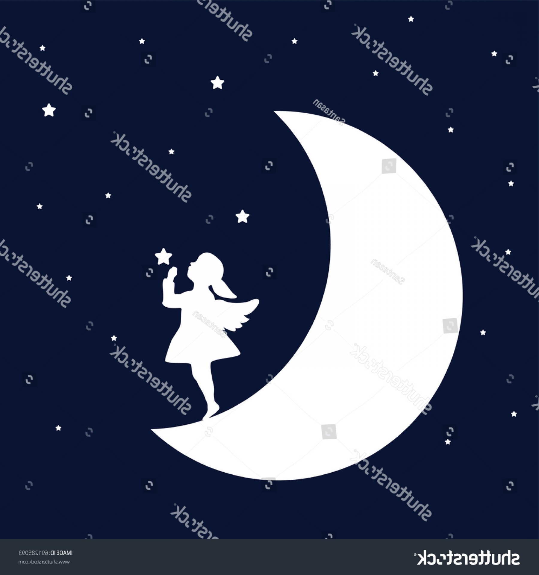 1800x1920 Dream Night Angel Girl Concept Idea Soidergi