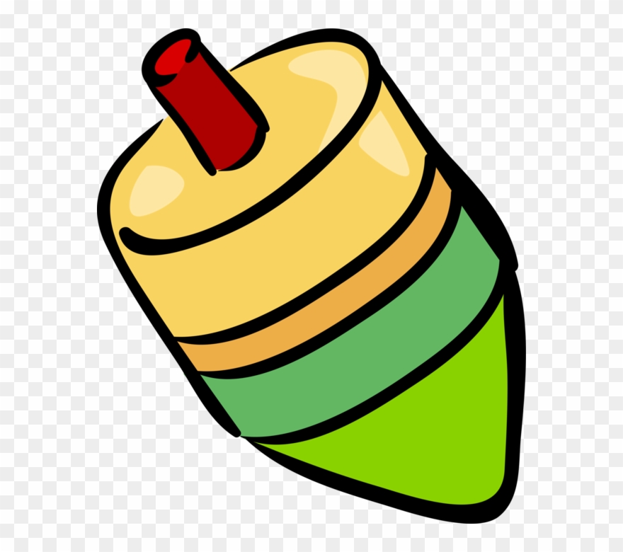 880x780 Hanukkah Dreidel Vector