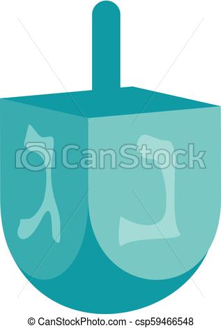 317x470 Jewish Dreidel Icon, Flat Style Jewish Dreidel Icon Flat