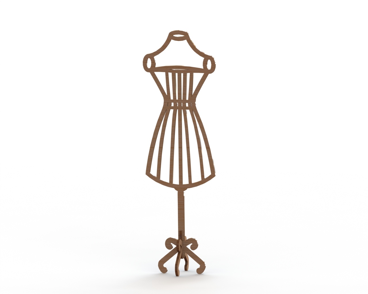 1280x1024 Mannequin Mdf Dress Form Laser Cut Free Vector Cdr Free