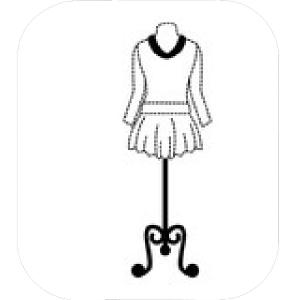 300x300 Mannequin Silhouette Fashion Dress Form Vector Geekchicpro