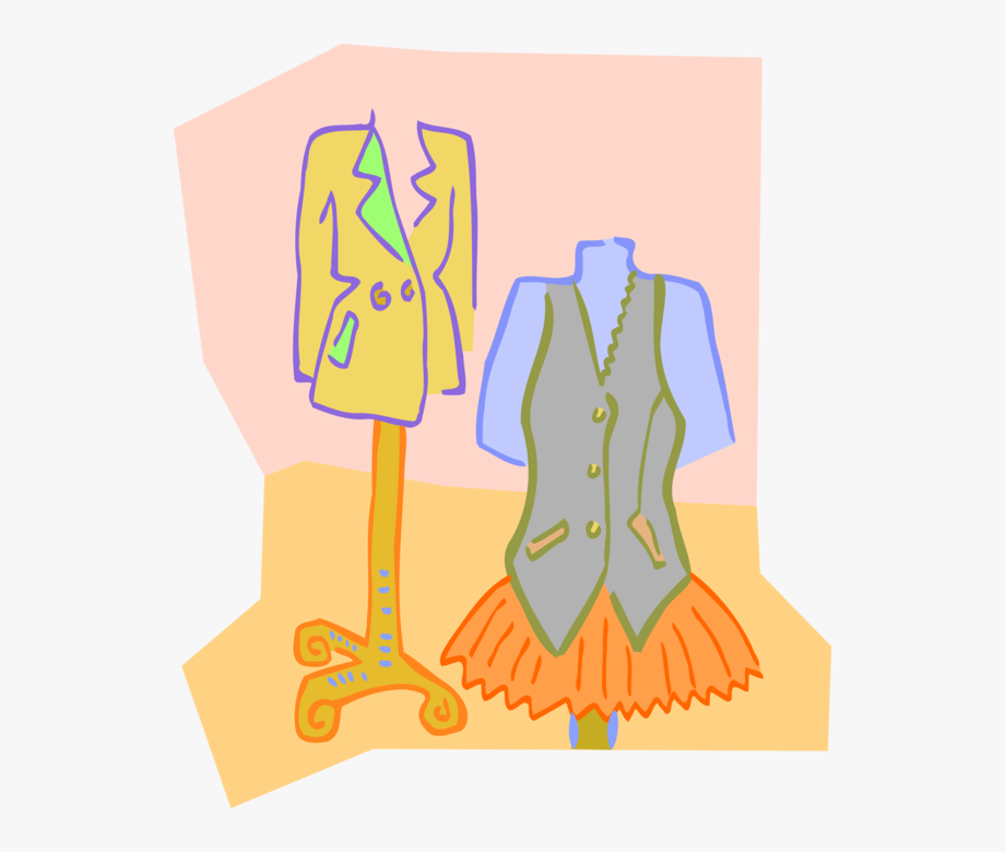 920x780 Vector Illustration Of Three Dimensional Dress Form