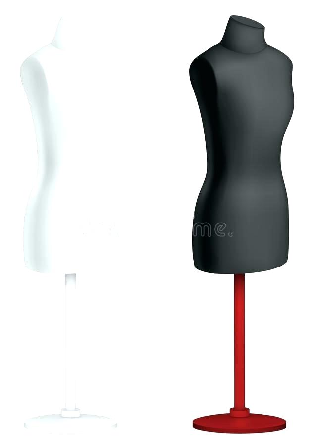 634x900 Dress Form Template