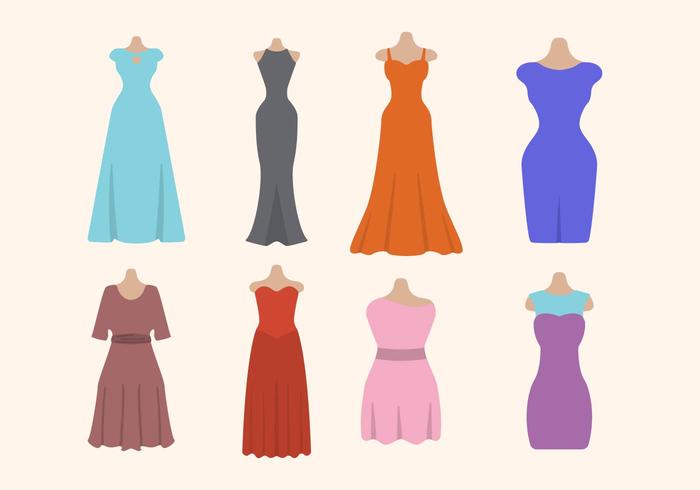 Dress Vector at Vectorified.com | Collection of Dress Vector free for ...