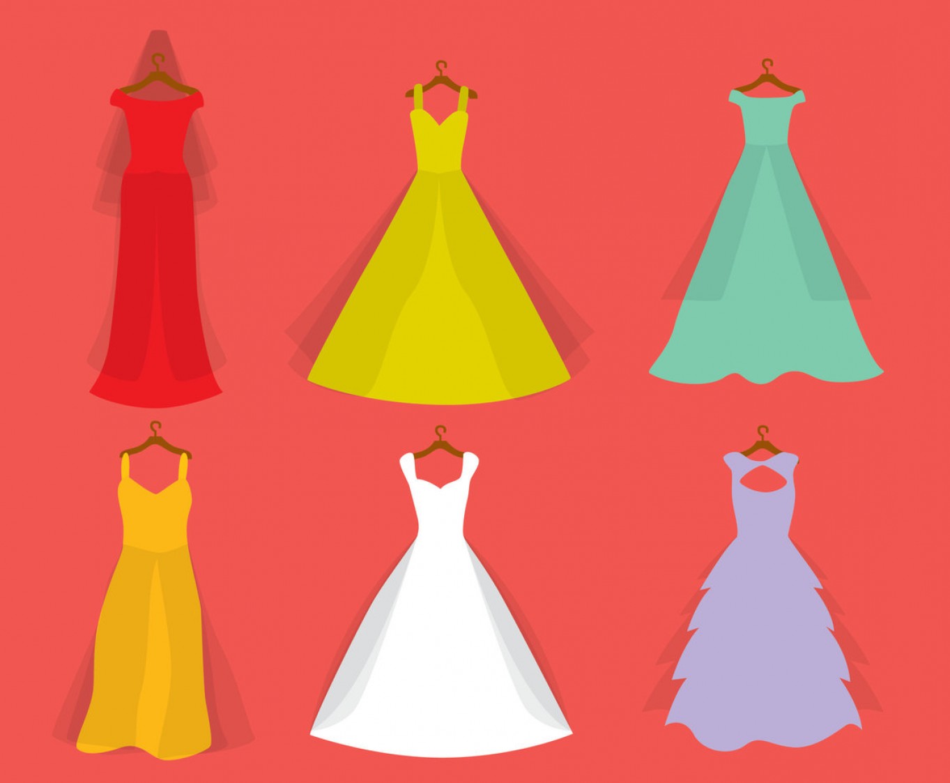 1363x1123 Vector Art Bride Dress Lamaison